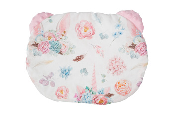 Poduszka Uszatka "Kwiaty, uszy, jednorożce"