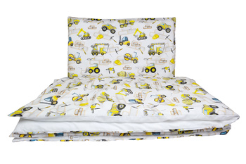 Pościel "Pojazdy budowlane"